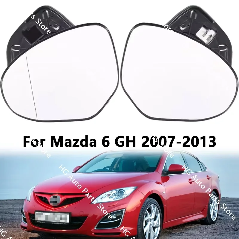 

For Mazda 6 GH 2007-2013/ 3 BL 2008-2013/ 2 DE 2007-2014 Car Accessories Rearview Lenses Mirror Reflective Glass Lens with Heat