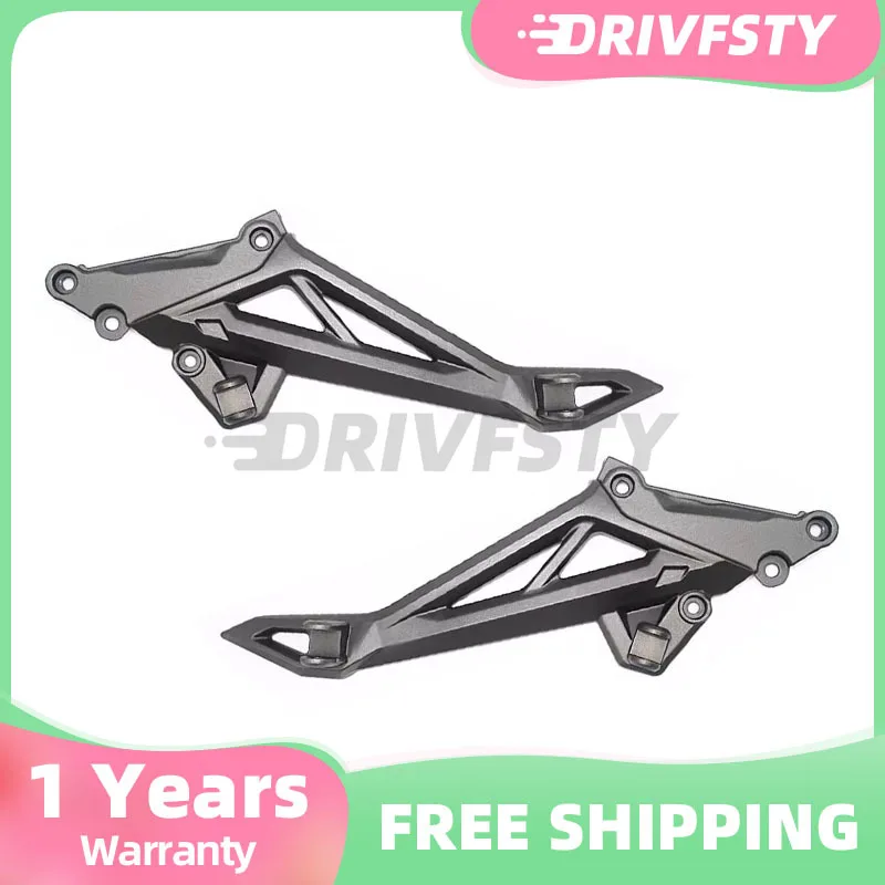 

Left Right Front Rear Footrest Pedal Supports Connection Plate Footrest Stand Motorcycle Accessories for CFMOTO 400 650NK Models