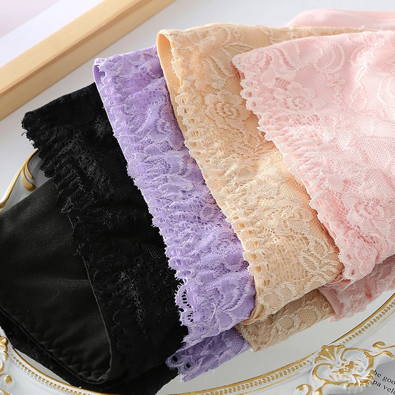 2PCS Plus Size Underwear Women Sexy Lingerie Invisible Panties Breathable Female Cotton Briefs Comfort Underpants Soft M-6XL