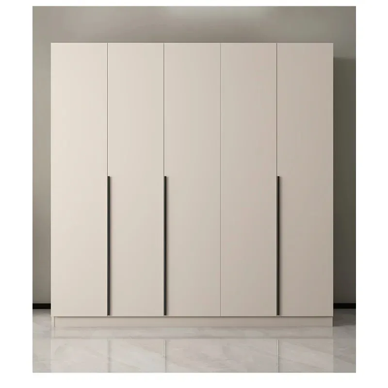 

Wardrobe household bedroom wardrobe, light luxury storage cabinet, high-value locker new combination small apartment height
