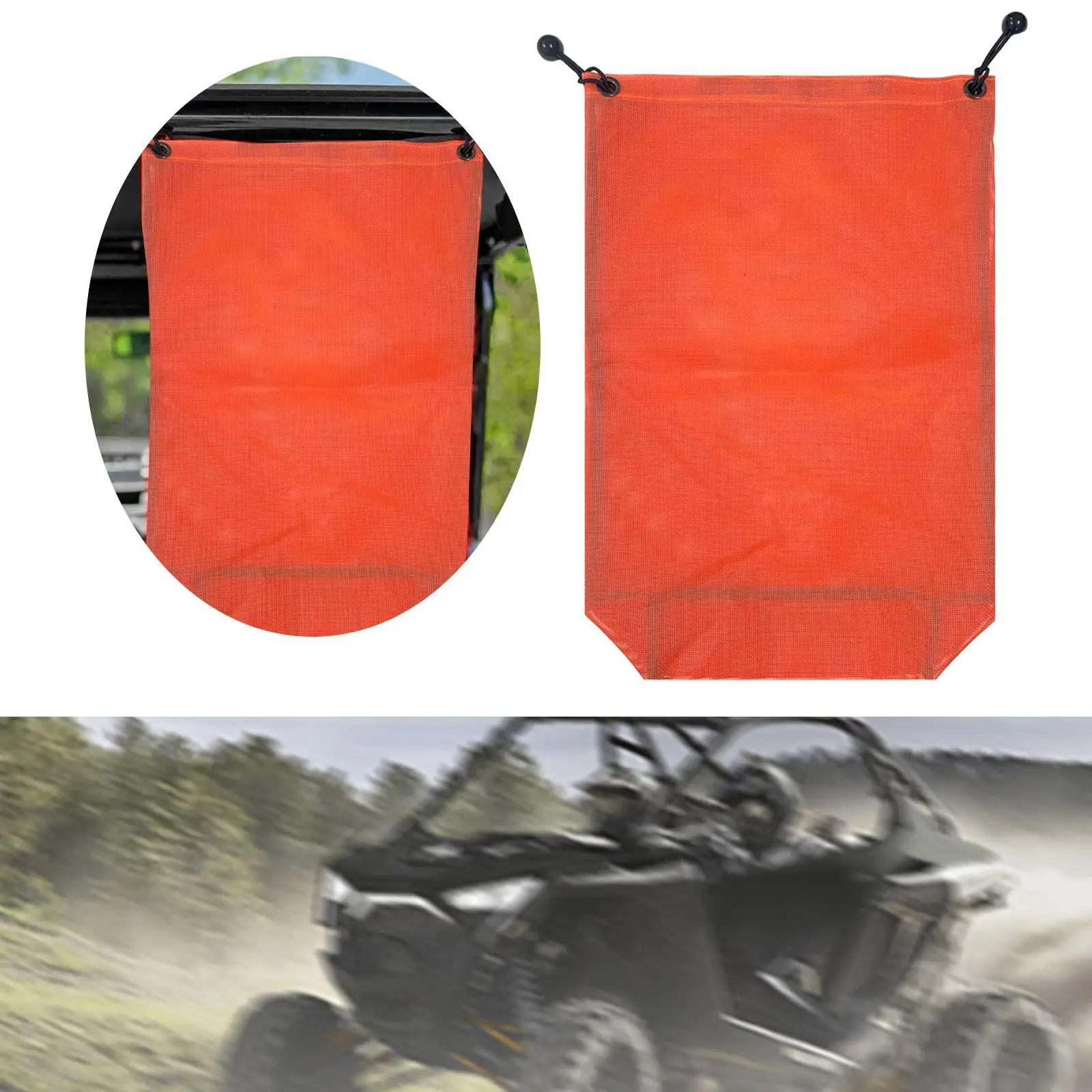 UTV Beach Car Trash Storage Bag Easy to Use Trash Collection Bag Garbage Bag