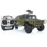 4*4 HG P408 1/10 Scale RC U.S. Military Vehicle Crawler Cars Model 2Speed Radio Control Vehicles ESC Motor RC Toys TH15071