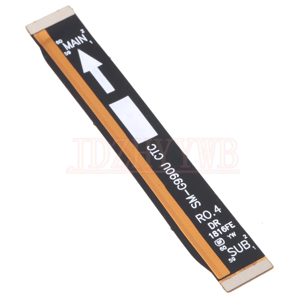 Earpiece Loudspeaker Charging Port Board For Samsung S21 FE S21FE 5G Fingerprint Off On Signal LCD Motherboard Main Flex Cable image 6
