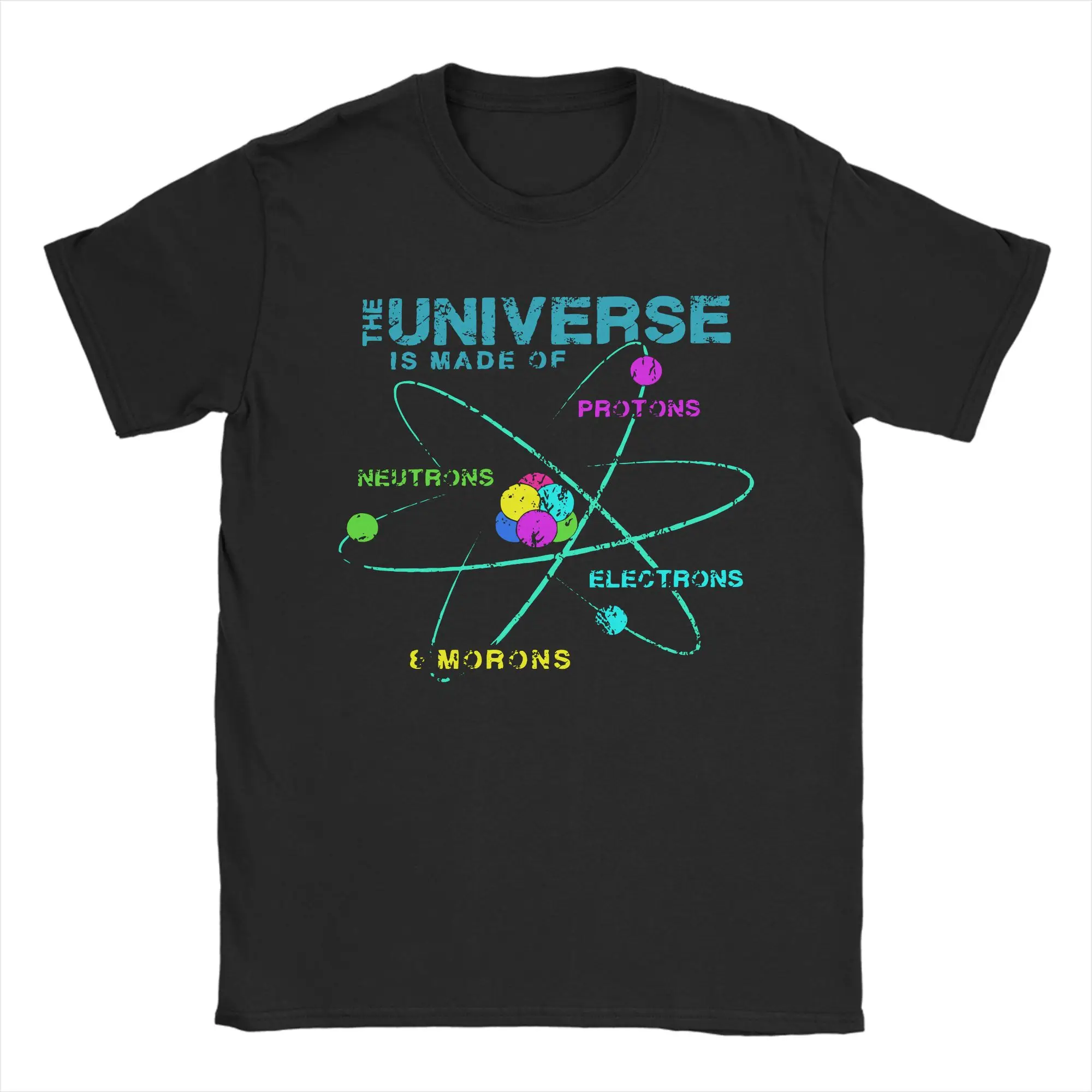 Physics Science Chemistry Biology Sarcastic T Shirt Men Cotton T-Shirts Quantum Mechanics Geek Nerd Short Sleeve Clothes Gift