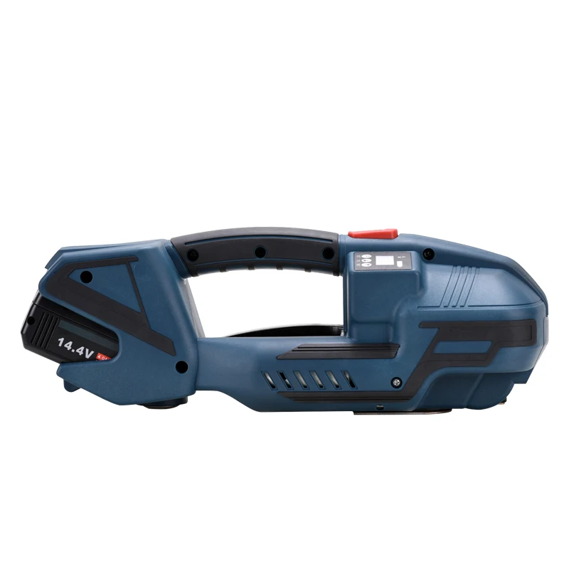 

HotV2 Compact Electric Hot Melt Gun Semi-Automatic PP/PET Strapping Tool for Packaging Portable with Battery