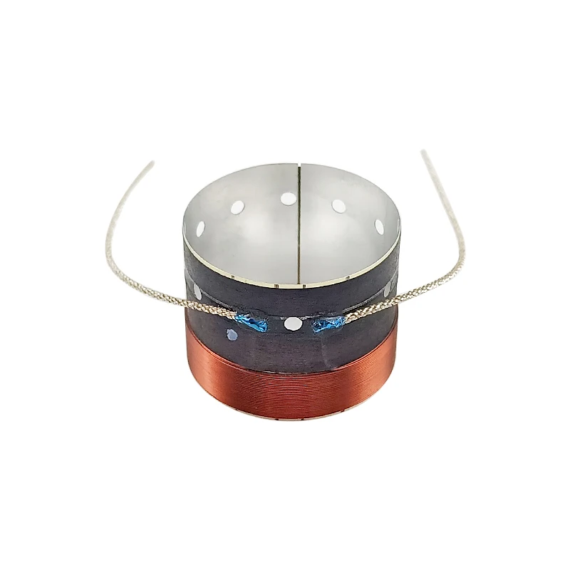 GHXAMP ل Peerless صوت لفائف 25.8 الأساسية كامل التردد باس 4ohm تبديد الحرارة ثقب الفضة الرصاص 1 قطعة