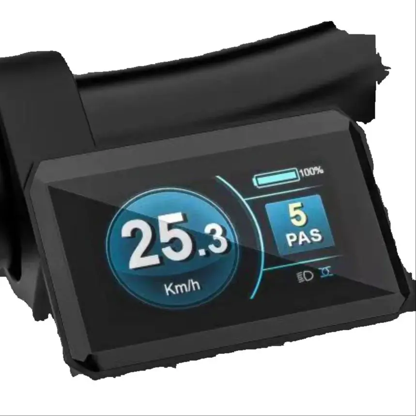 

Монитор (индивидуальный) электронный велосипед Yolin YL-71F ЖК-дисплей Электрический велосипед Спидер Запасные части Панель Bafang Motor Kit