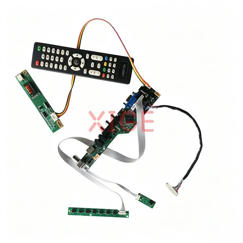 

For LP150U1 LTN150U4 LQ150U1LW N150U3 Matrix Controller Drive Board DIY Kit 1600x1200 LVDS-30Pin HDMI+VGA+AV+USB 1600*1200 1CCFL