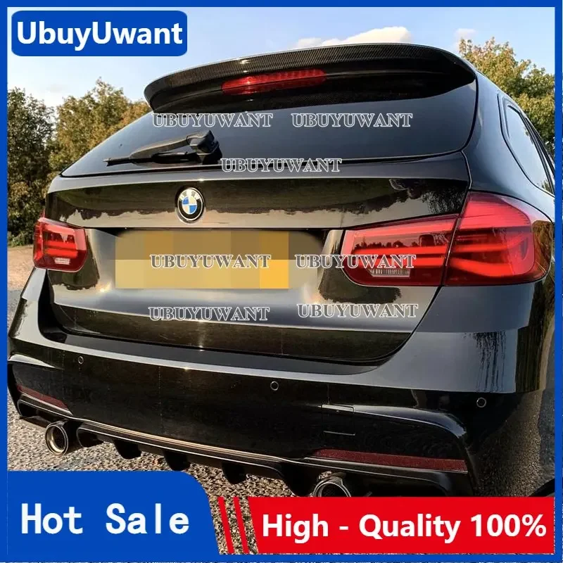 

Для BMW F31 2013-2018 BMW 3 серии Wagon 320i Touring оптовая продажа из углеродного волокна Задняя Крышка багажника автомобильный спойлер Ducktail губы крылья