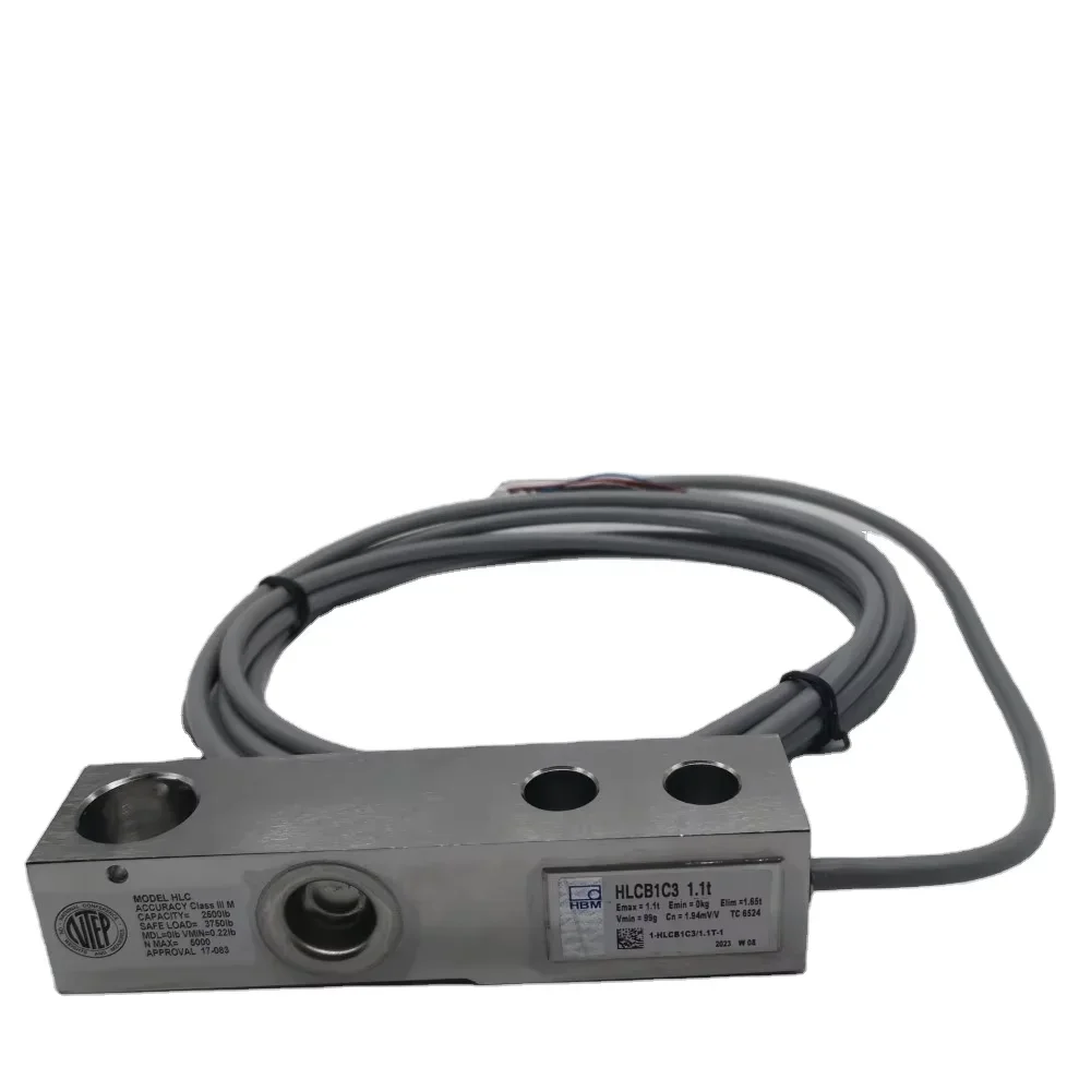 HBM HLCB1C3 weighing sensor 1.1t capacity Various weighing devices Force sensor