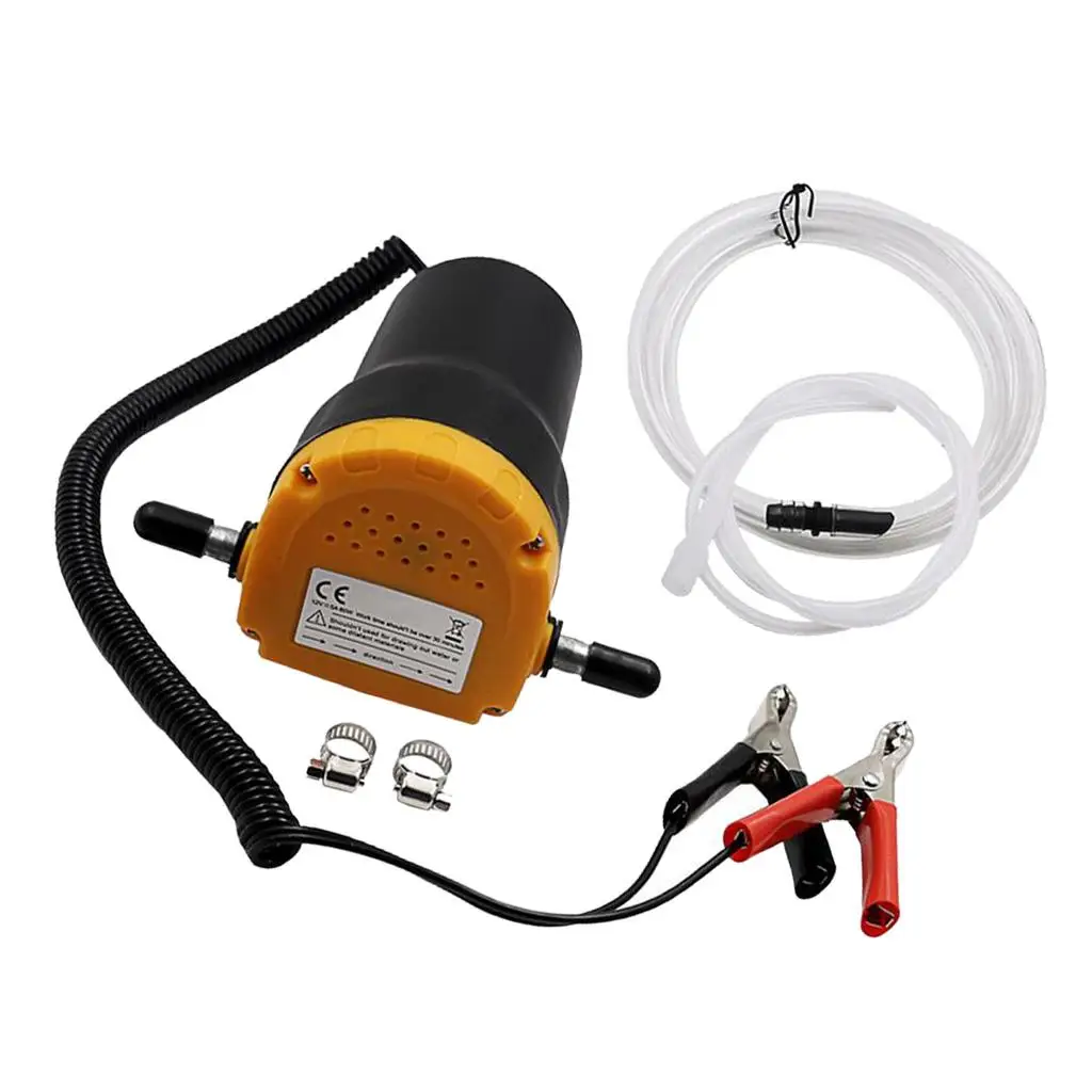 12V Electric Oil Fluid Transfer Extractor Pump Siphon Fuel