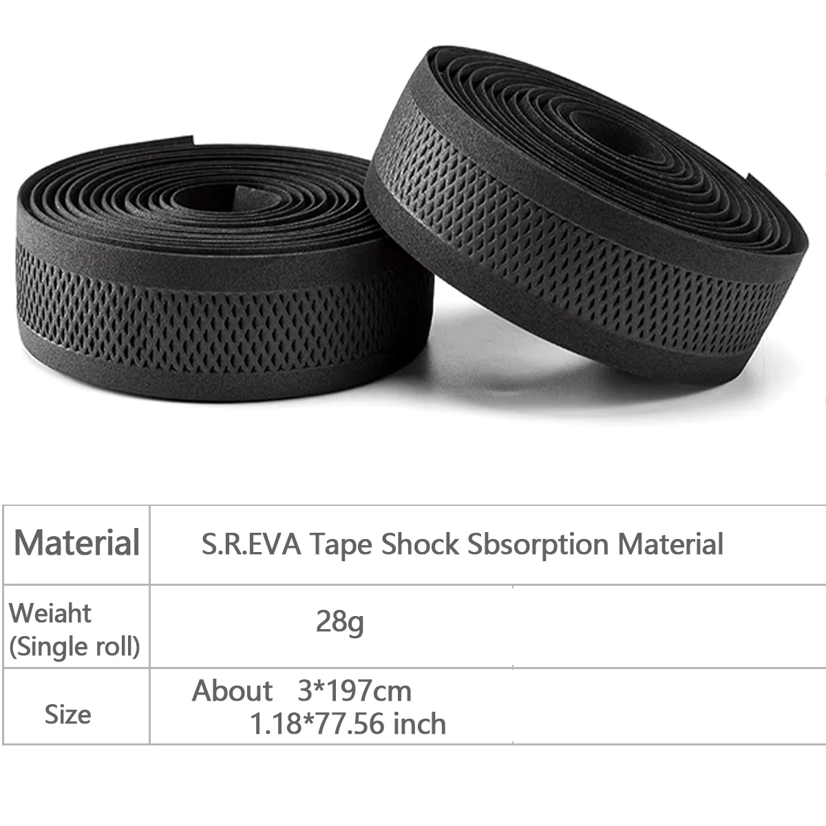 الطريق دراجة المقود الشريط عدم الانزلاق امتصاص الصدمات حزام خفيفة مقاومة للاهتراء الدراجات حزام الشريط الدراجة الملحقات