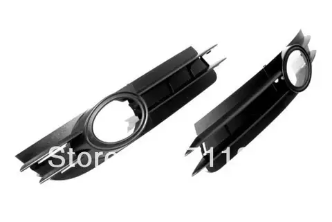 One Set Front Lower Side Cooling Air Grille For Audi A6 C6 04-08 Pre-facelifted Models