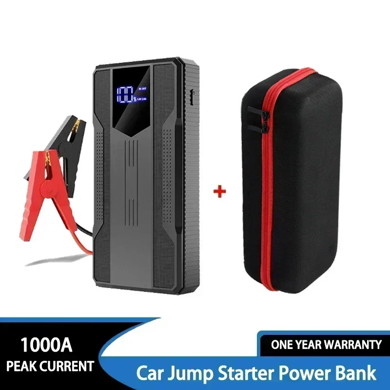 Portable Jump Starter Multi-function Power Bank 20000mAh Booster Car Battery 12V Battery Charger for Car