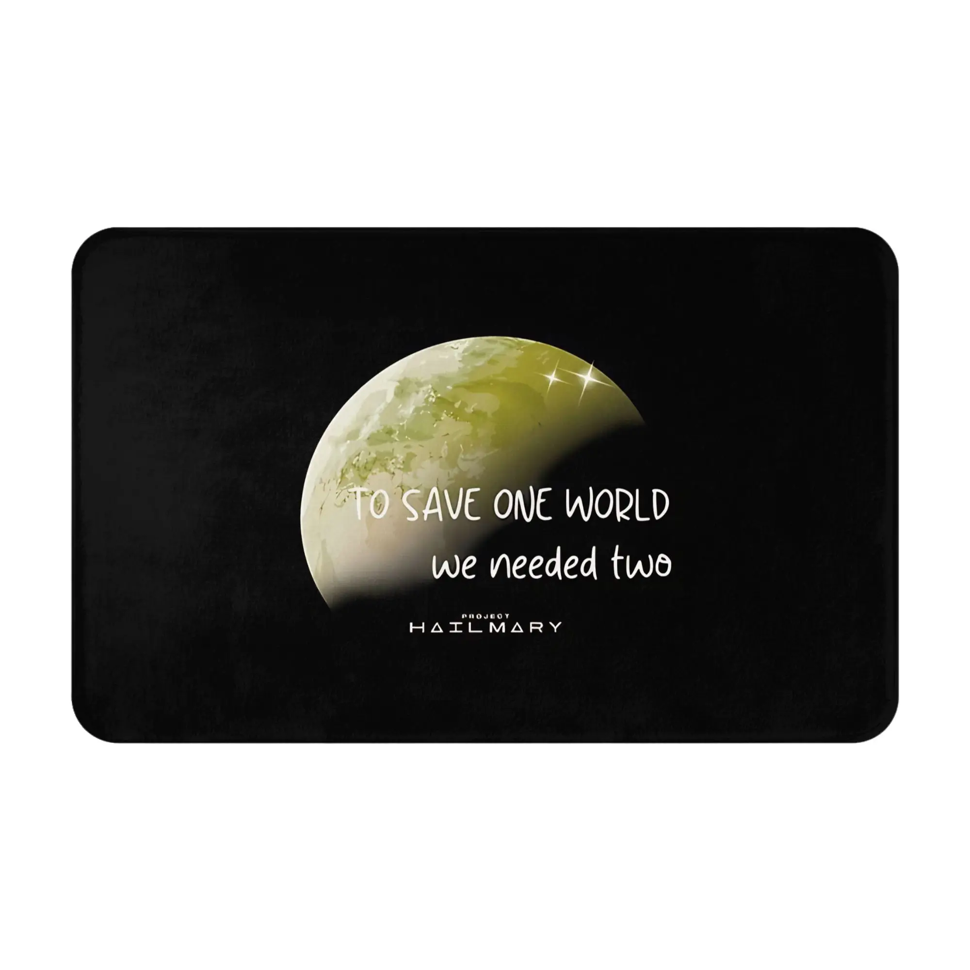 Save The World Sci Fi amaze Decorations Bathroom Mat Project-Hail-Mary Doormat Kitchen Carpet Entrance Door Rug Home Decor
