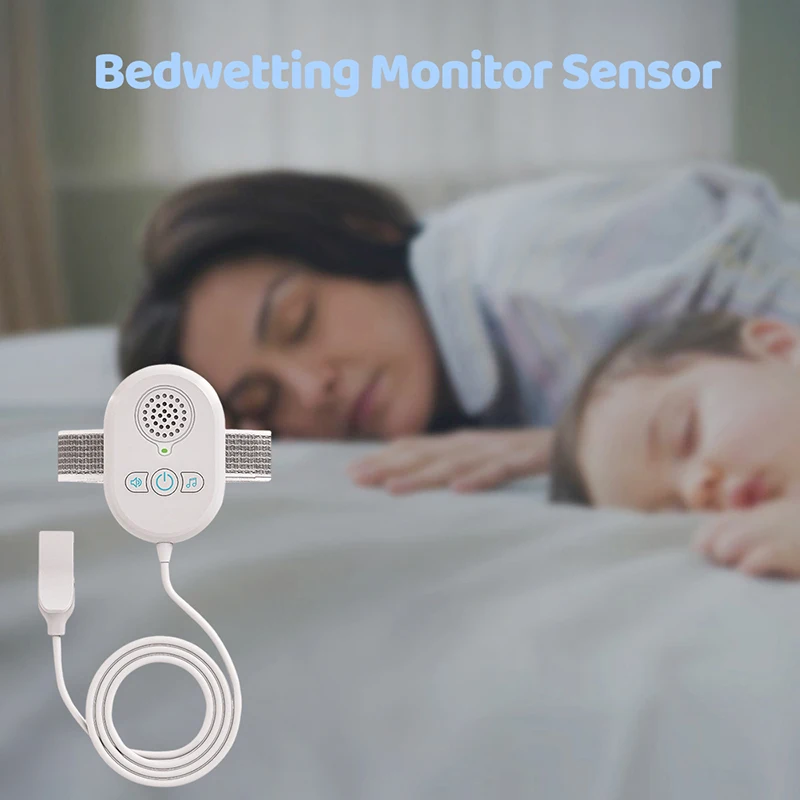 Bedwetting Sensor Potty Training For Children With Loud Sound Strong Vibration Children Pee Alarm Bedwetting Monitor Sensor