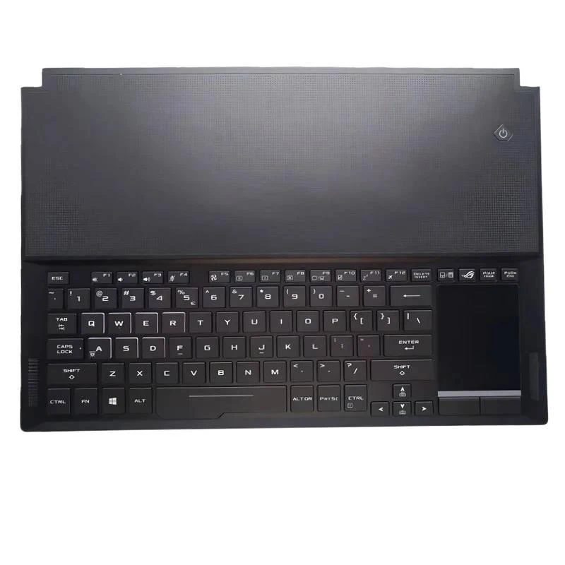 New for Asus ROG Player Country Ice Blade 2 GX501G GX501GI Laptop Keyboard Palm Rest US Backlit Keyboard.UU