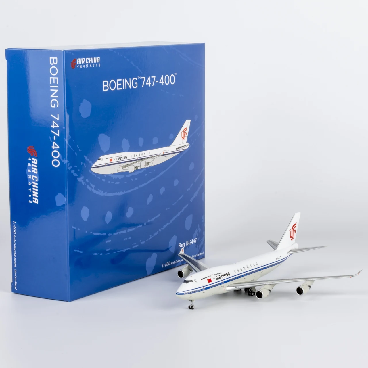 

04003 Alloy Collectible Plane Gift NG Model 1:400 Air China "StarAlliance" Boeing B747-400 Diecast Aircraft Jet Model B-2447