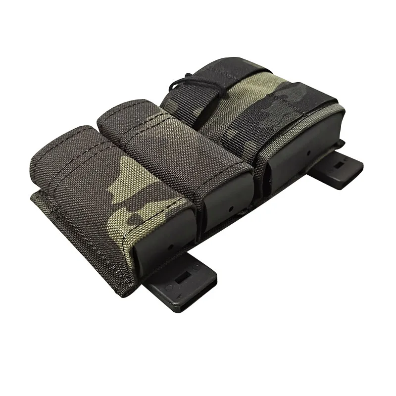 MOLLE tactical double magazine bag 9 MM/5.56 MM magazine bag accessories, hunting bag air rifle magazine box view 3