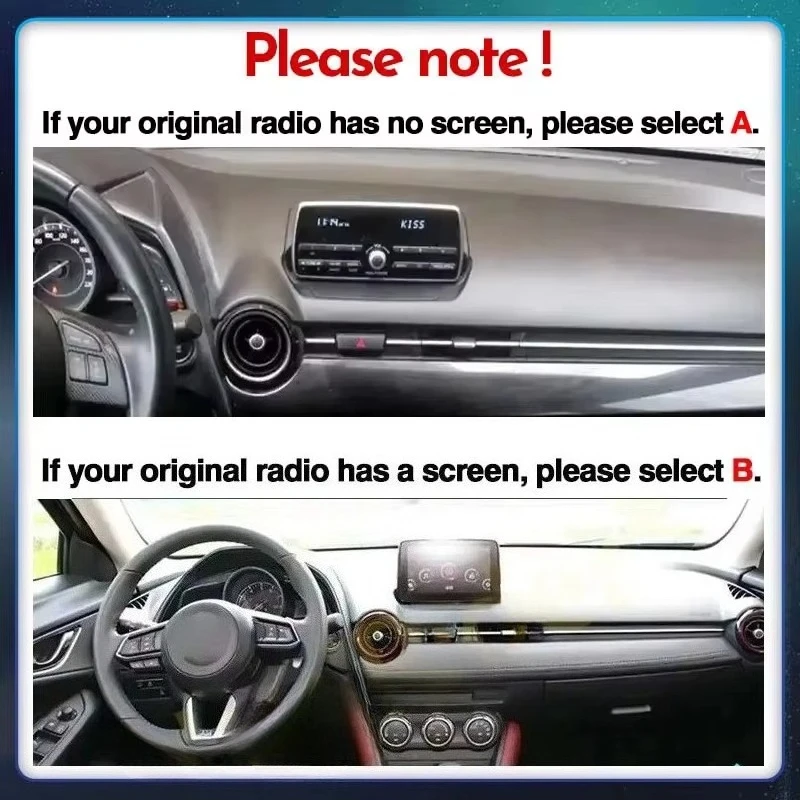 for CX-3 CX3 2 DK 2014-2021 Android 14 Car Radio Video Player Navi Multimedia Carplay AUTO Stereo Screen