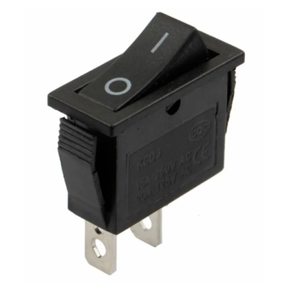 1pc On-Off Rocker Switch 2 Position SPST 15A 250VAC KCD3-101/2P Rocker Switch For Treadmills Water Coolers Power Switches