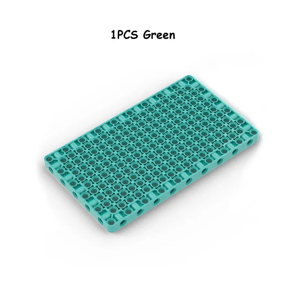 MOC 하이테크 부품 39369 빔 특수 기본 프레임 11x19 기술 기본 플레이트 스파이크 빌딩 블록 45678 Leduo와 호환 가능