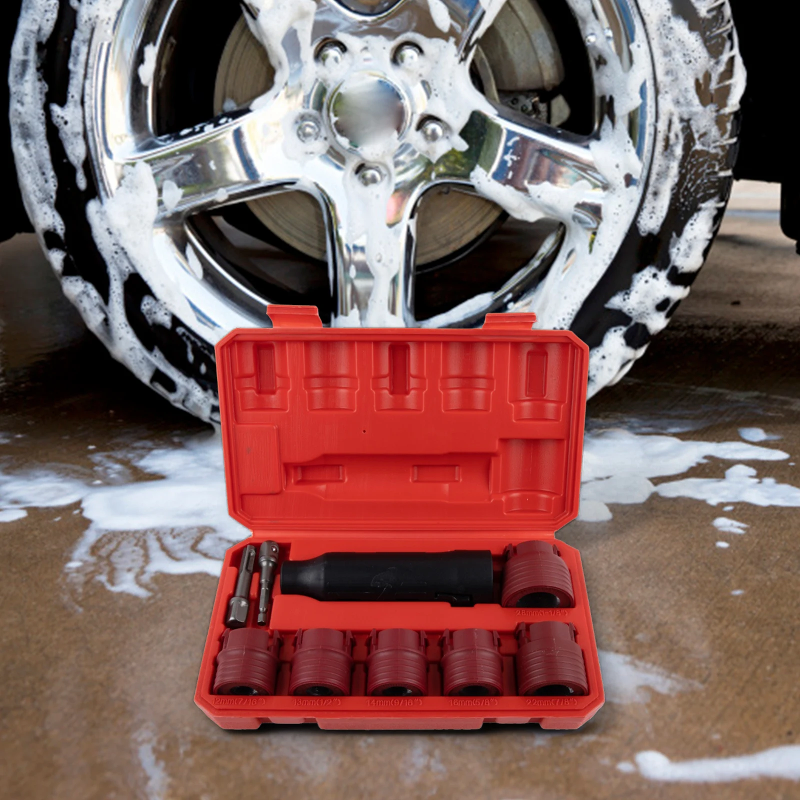 

Efficient Rust Removal Tool Abrasive Tool Automotive Cleaning Brush 1 2 13mm Car Maintenance Tool Corrosion-resistant Material