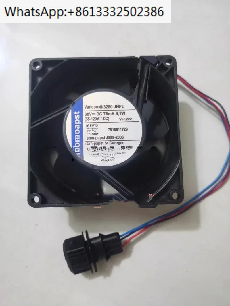 

For 7918911729 1276 Series Computer Fan 3280JNPU 80V With Plug