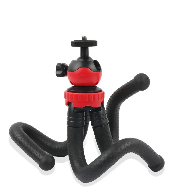 Tripod Octopus Accessories For GoPro Hero 12 11 10 9 8 Black Flexible Holder Selfie Stand Bracket Deformation Camera