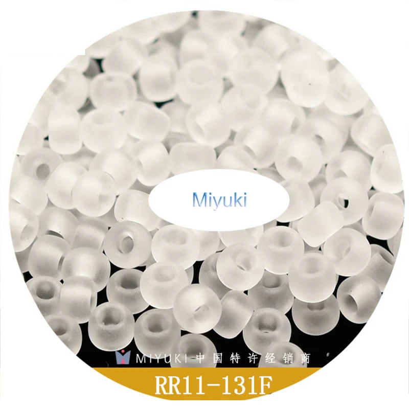 

Japan Imported Miyuki 2mm 11/0 Glass Round Seed Beads Matte Frosted Series DIY Charms for Jewelry Making