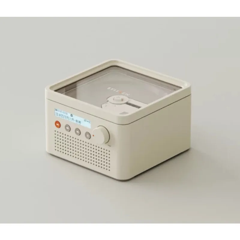 R200 Bluetooth CD Player HiFi Stereo Speaker Portable Audio Player Support CD Playback Home Desktop Music System