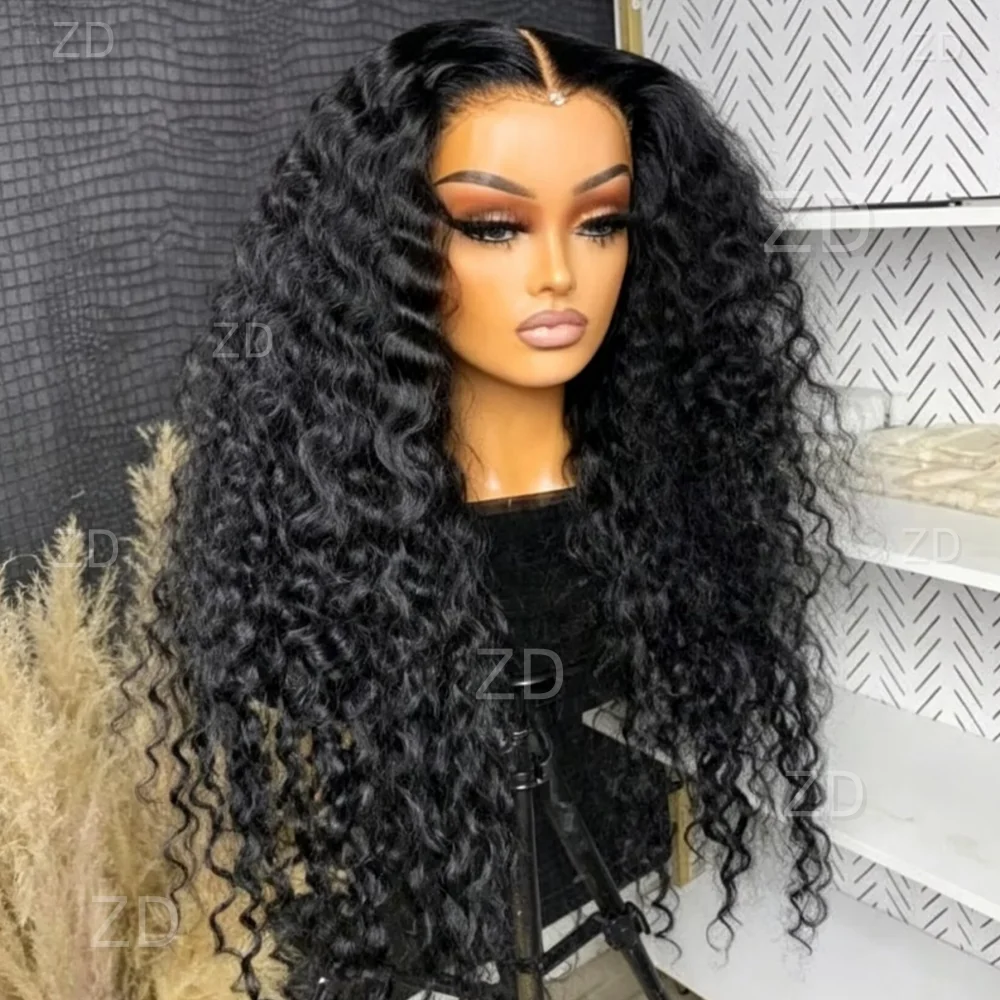 26inch-black-fashion-natural-soft-curly-hair-hd-lace-front-wig-suitable-for-women's-wig