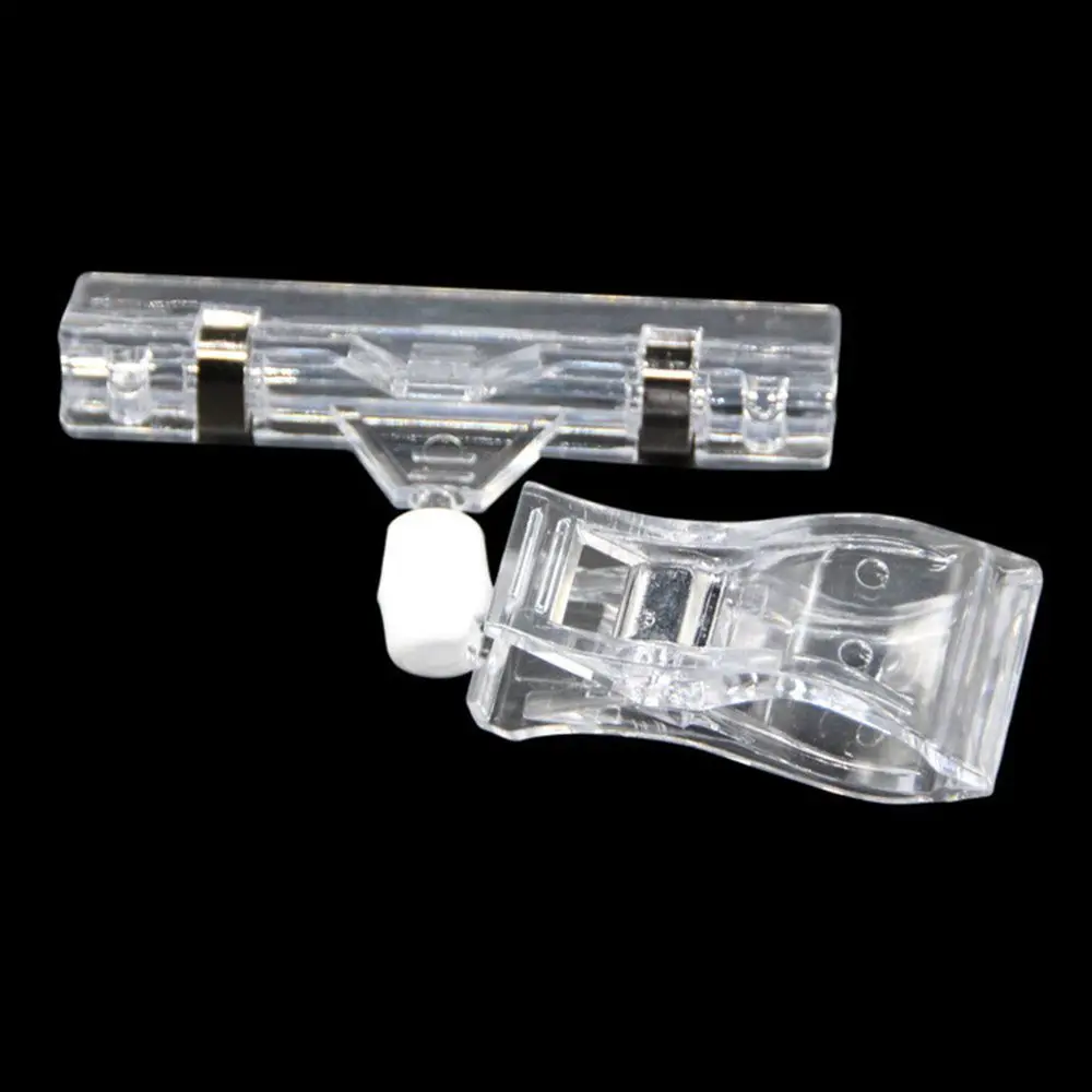 3/5pcs Clear POP Advertising Clips Plastic Sign Display Price Label Tag Clip Holders In Supermarket Retails