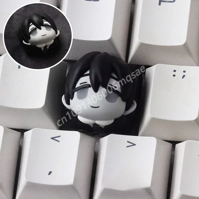 

Серия школьных дней, колпачки для клавиш из смолы, 3D ручная работа, Itou Makoto, персонажи аниме, колпачки для клавиш MX Switch, механическая клавиатура, аксессуары, подарки