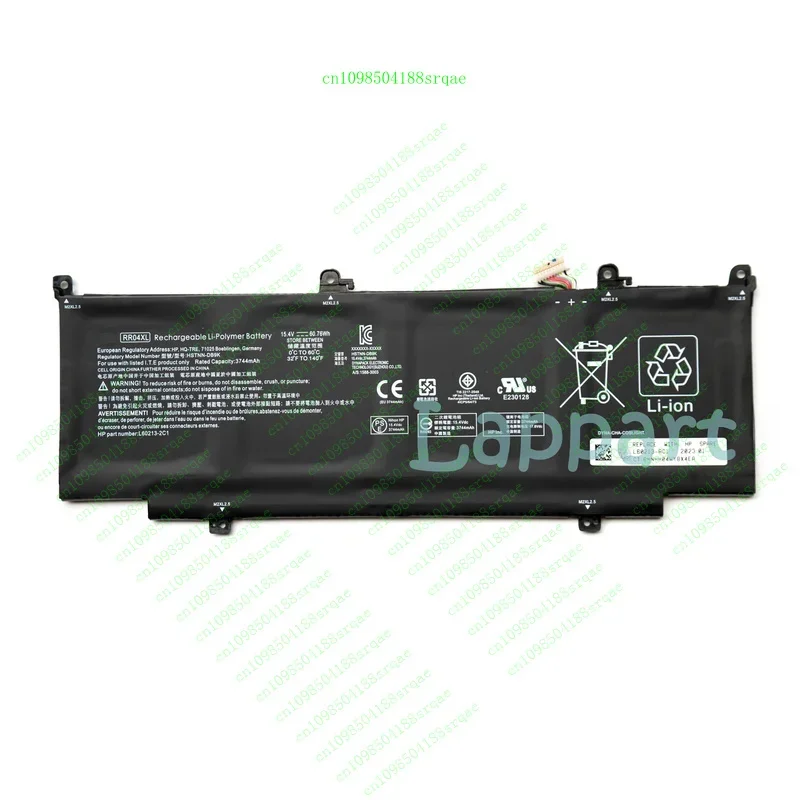 

New Original RR04XL Battery for HP Spectre x360 13-AW000 L60213-AC1 L60373-005%100 test
