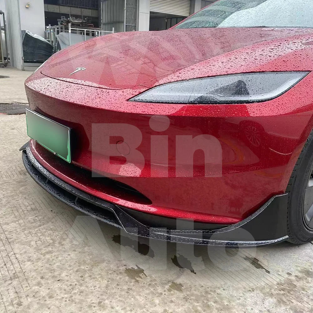 Tesla Model 3 Highland Body Kit paraurti Lip per Fast Aero 2024 diffusore posteriore in fibra di carbonio Spoiler Tuning 2023 accessori Tesla