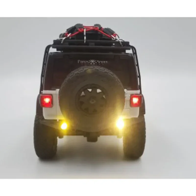 LED 3V Front and Rear Lighting System for 1/24 RC Crawler Car Kyosho Miniz 4x4 Jeep Wrangler Car Accessories