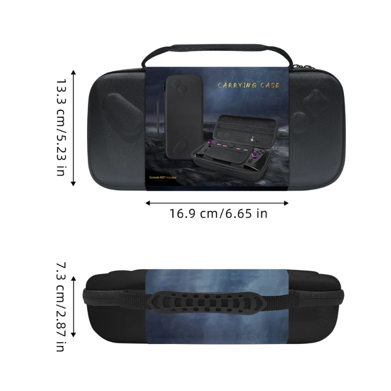 Shockproof Bag Handheld Game Console Storage Bag Scratch Resistant Carrying Case EVA Bag