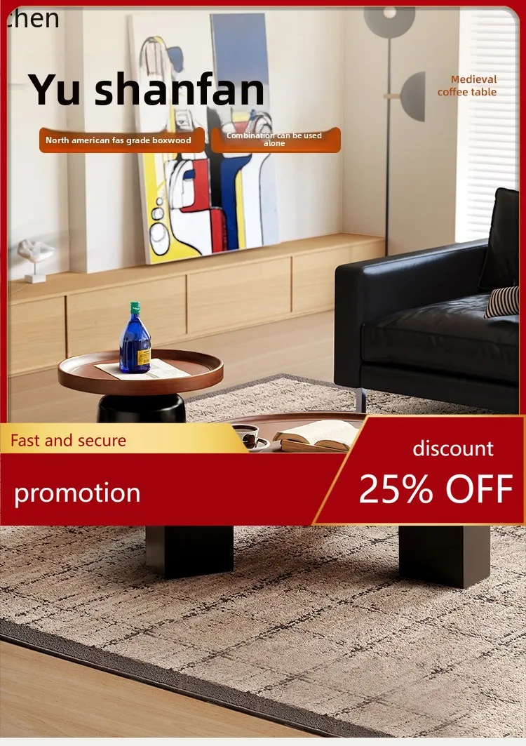 Lxc Solid Wood Roun… - image