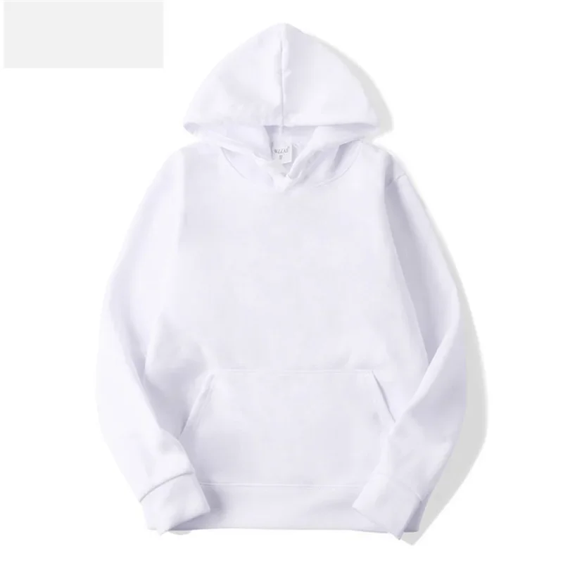 Handheld Flower Back Printed Hoodie Women\'s 2024 New Autumn And Winter Fashion Versatile White Hooded Hoodie Fleece Sweatshirt