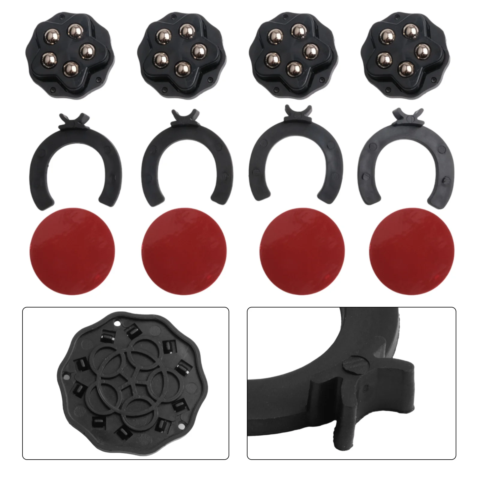 Wheels For Easy Repositioning Of Small Furnishings Featuring An Innovative Design And User Friendly Installation Method