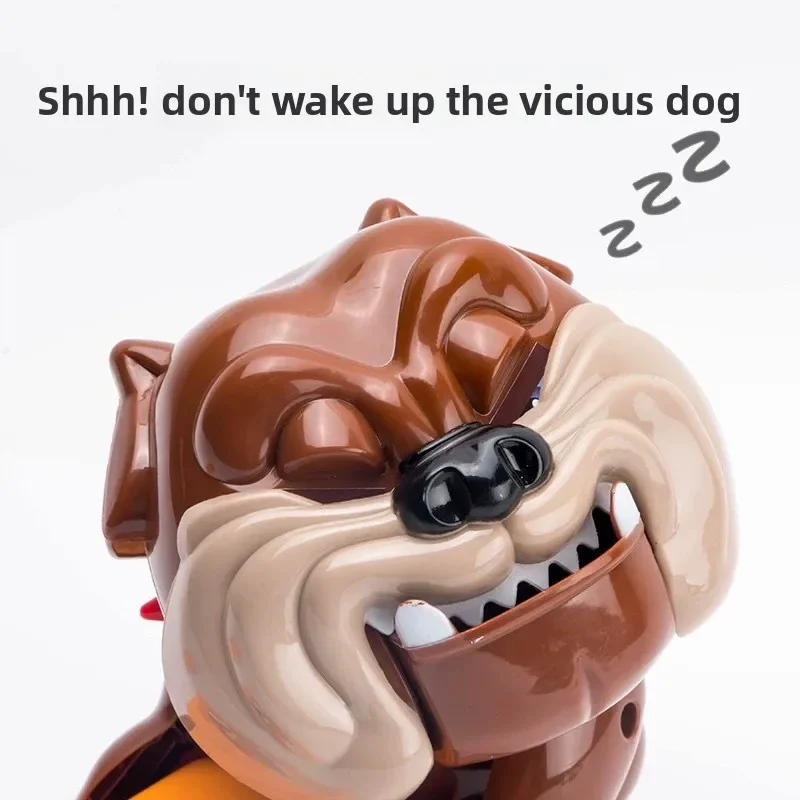 Popularna zabawka: Rekwizyt do żartów – "Uważaj, szalejący piesek!" – Śmieszna i kreatywna zabawka dla dzieci i dorosłych do straszenia, z funkcją gryzienia palców.