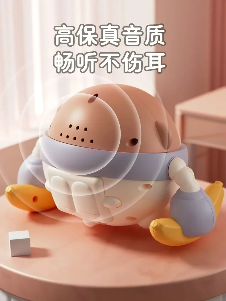 音声制御の電気ローリングベビートイ,歌とダンス,赤ちゃんが0〜11歳の赤ちゃんが損傷した音声で制御され,演奏する頭