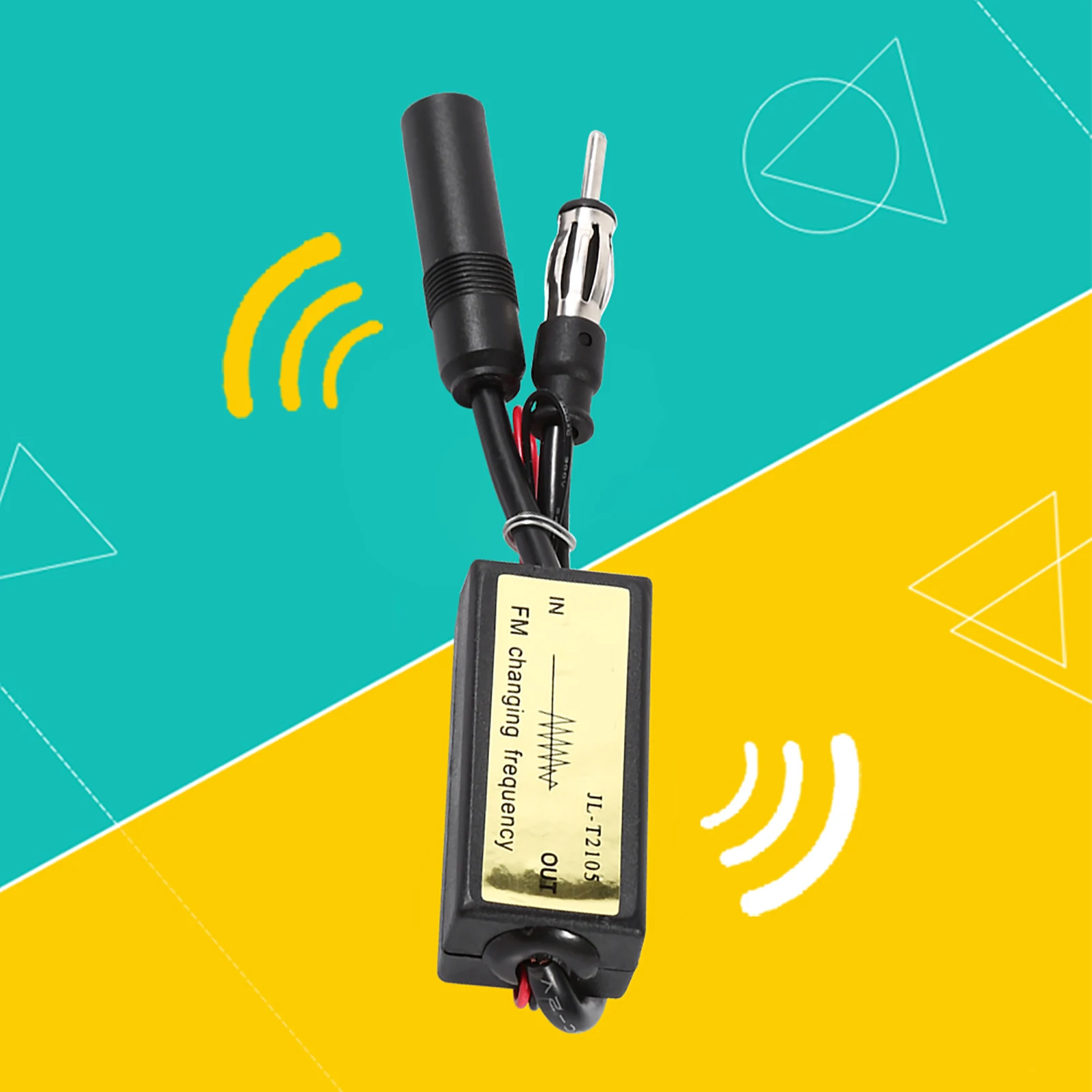 Car Frequency Antenna Radio FM Band Expander For Japanese Autos Frequency Antenna Converter Antenna Frequency Converter Antenna