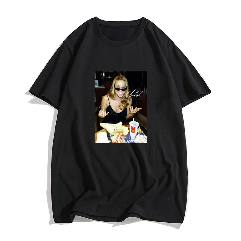 Mariah Carey Tshirt letni mężczyzna dorywczo T koszula graficzne koszulki kobiety mężczyźni z krótkim rękawem topy mężczyźni odzież Ropa Hombre