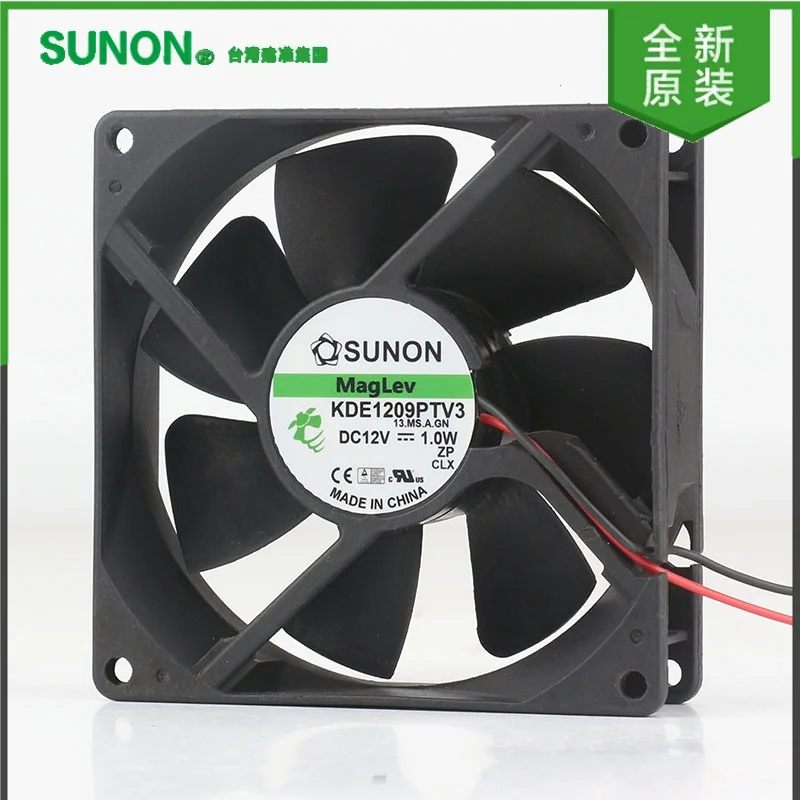 cooling fan New Sunon DC12V 1.0W AC EC 9025 90X90X25MM 9CM Maglev Server Chassis Inverter Mute KDE1209PTV3 13.MS.A.GN