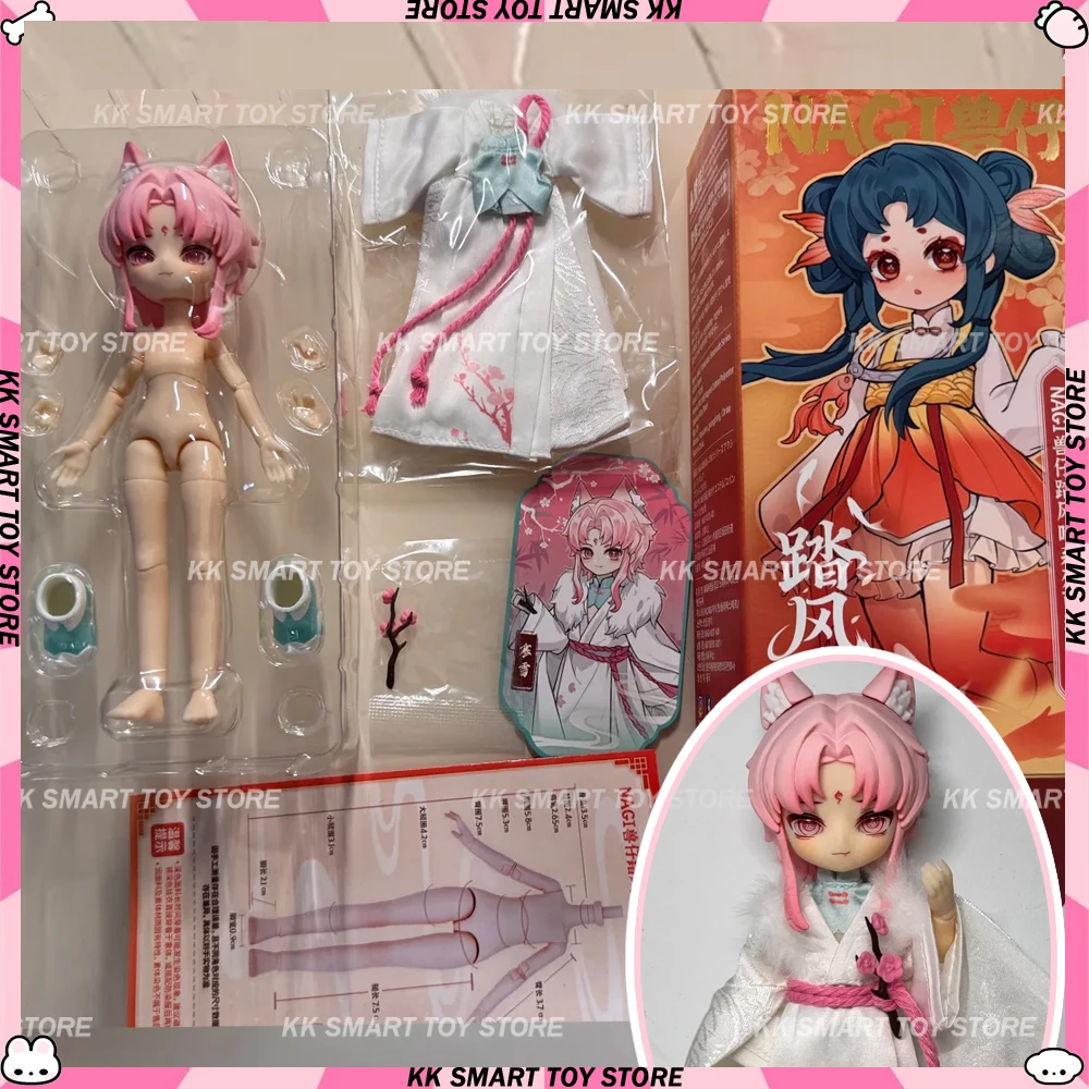 

В наличии: Коллекционная фигурка Nagi Step Whispering Wind Series Blind Box Mjd 1/12, модель-сюрприз, подарок на Рождество/День рождения, игрушка