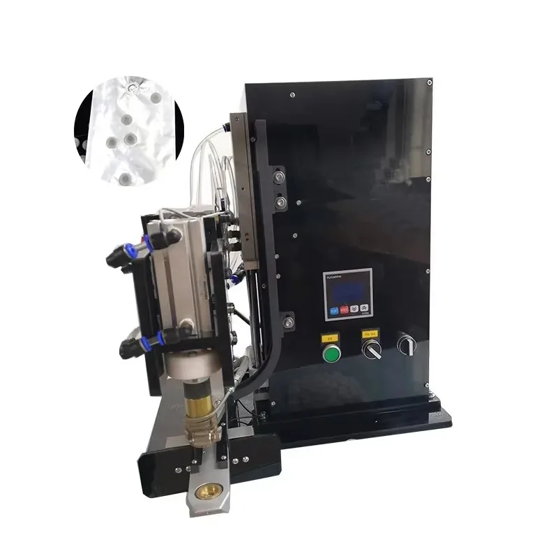 Automatic Coffee Bags Valve Pressing Machine for Coffee Packaging Valve Applicator Machine