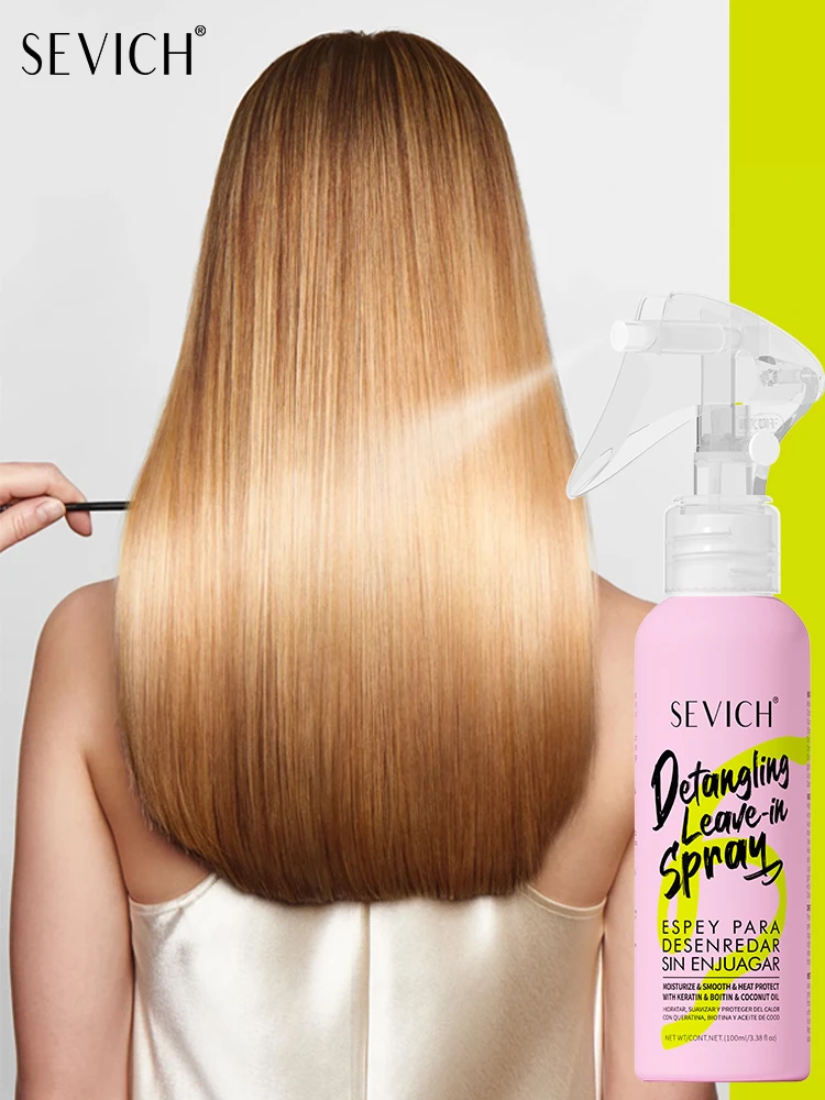 Magisches Keratin-Conditioner-Spray, Kollagen, repariert das Haar, geschädigtes Haar, Maske, weiches, glattes Haarpflegespray, spendet Feuchtigkeit, Hitzeschutz