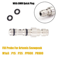 Air Fill Probe Filling Fitting With Quick Plug For Artemis Snowpeak M16 , P15 , P35 , PP800 , PR900